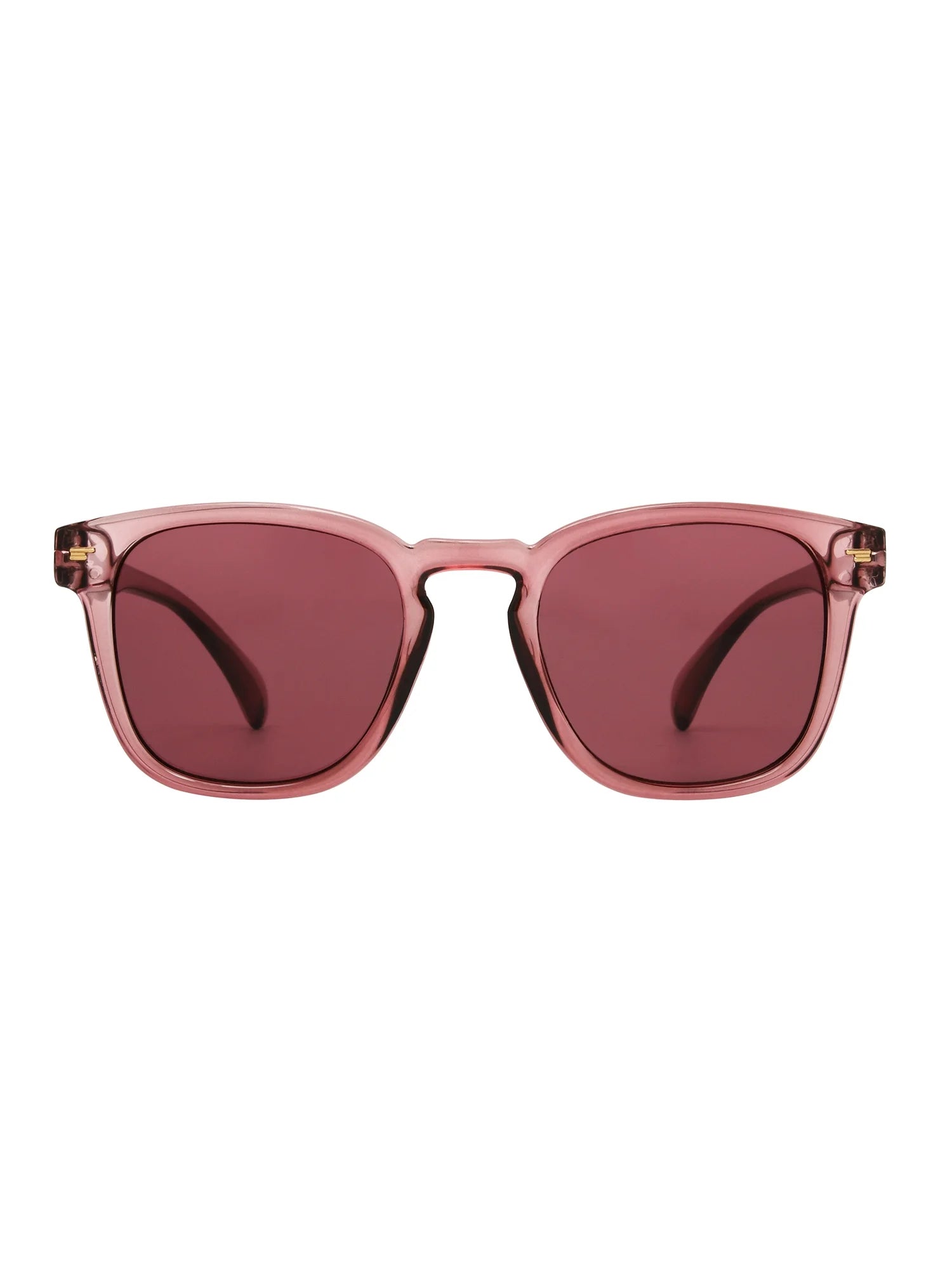 Elevate Your Style with Sunsentials Unisex Pink Square Oversized Sunglasses - Eco-Friendly & UV Protected