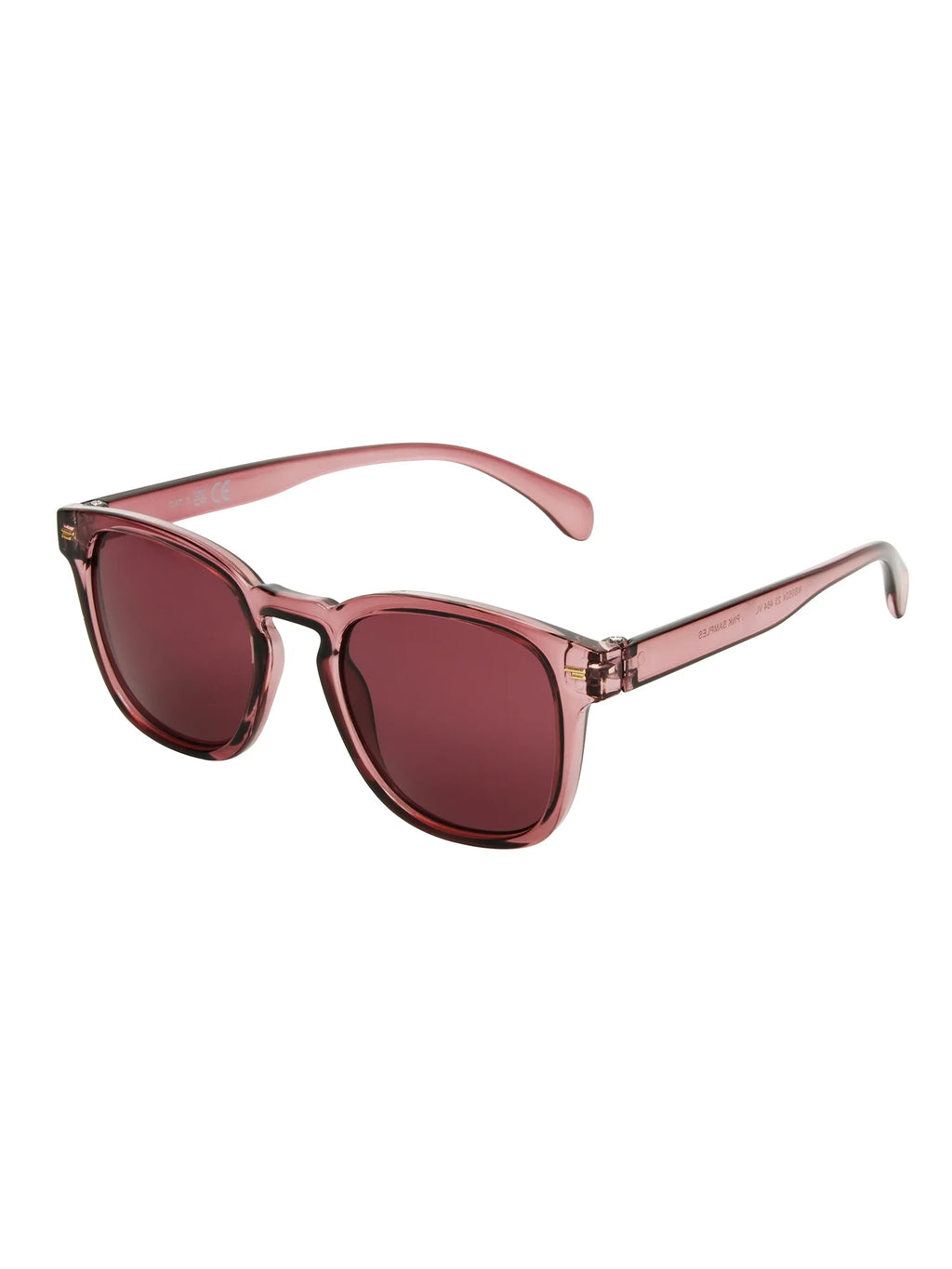 Elevate Your Style with Sunsentials Unisex Pink Square Oversized Sunglasses - Eco-Friendly & UV Protected